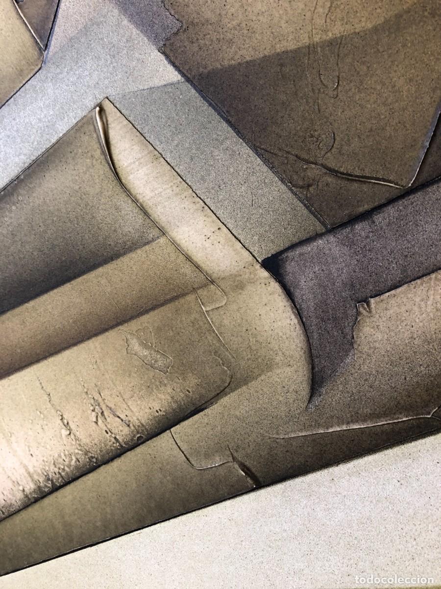 Arte: ORIGINAL 1980 - ABSTRACCION CUBISTA - NEO CONSTRUCTIVISMO - Foto 10
