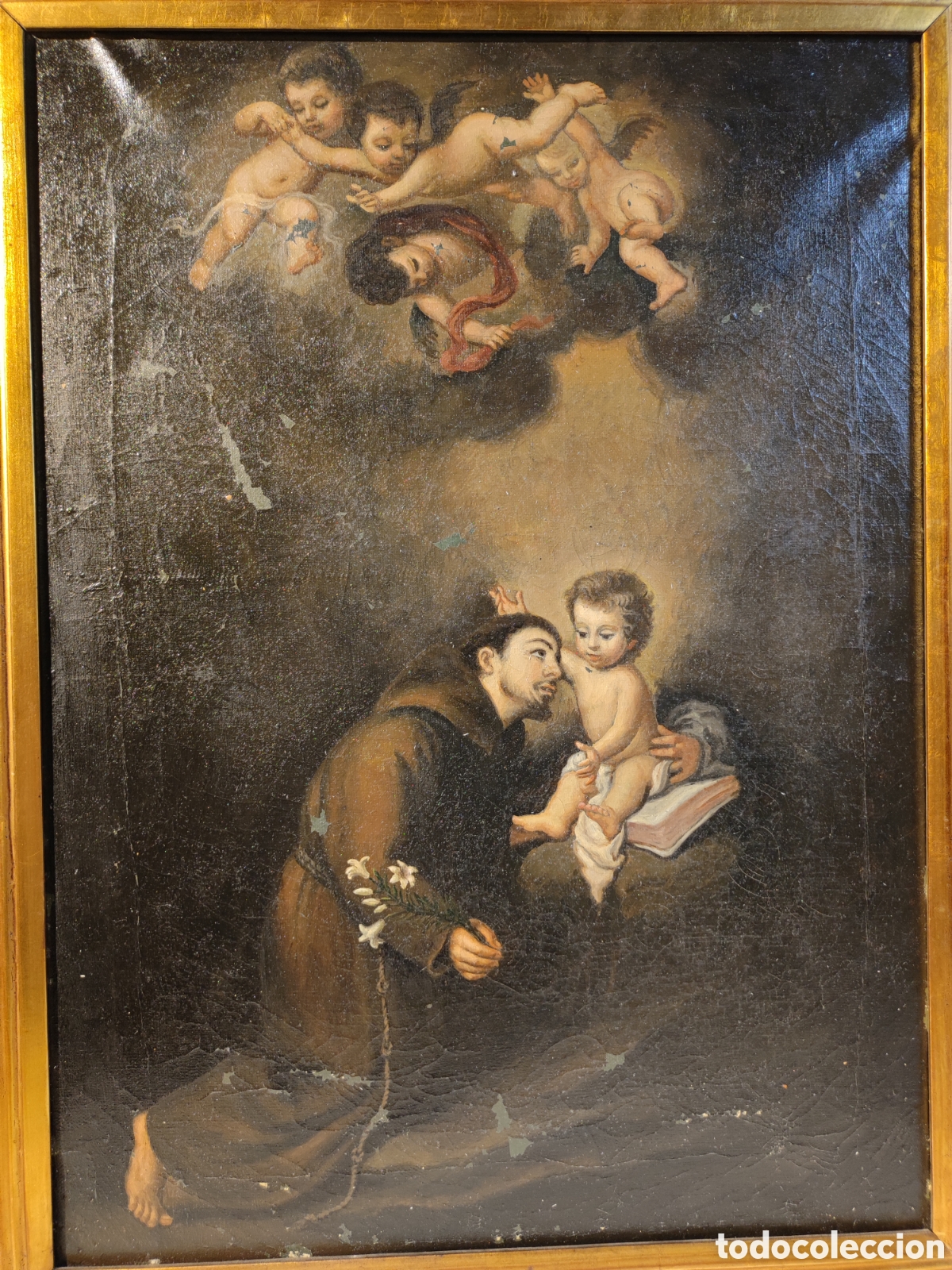 Arte: &Oacute;leo sobre lienzo siglo XIX - Foto 2