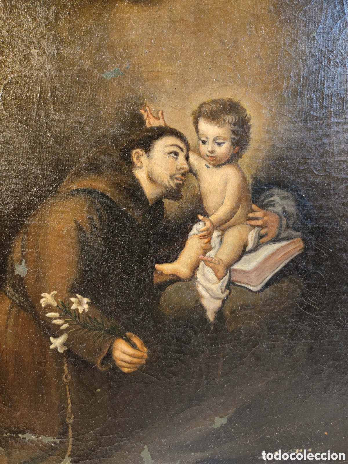 Arte: &Oacute;leo sobre lienzo siglo XIX - Foto 4