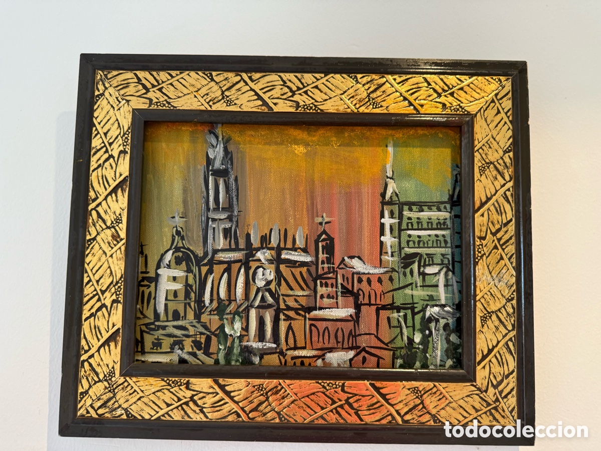 Arte: Oleo con marco muy original - Foto 1
