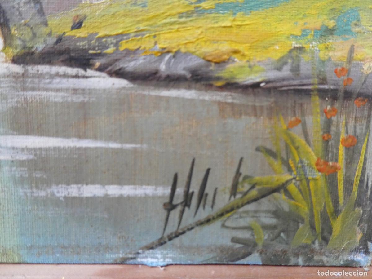 Arte: Bonito oleo firmado .- - Foto 4