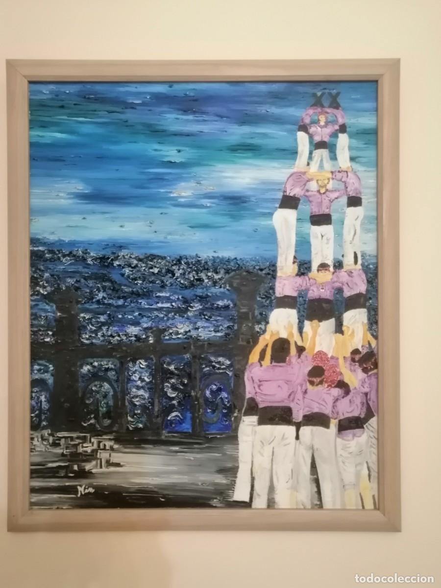 Arte: &rdquo;CASTELLS&rdquo; &Oacute;leo dedicado a las torres humanas - Foto 6