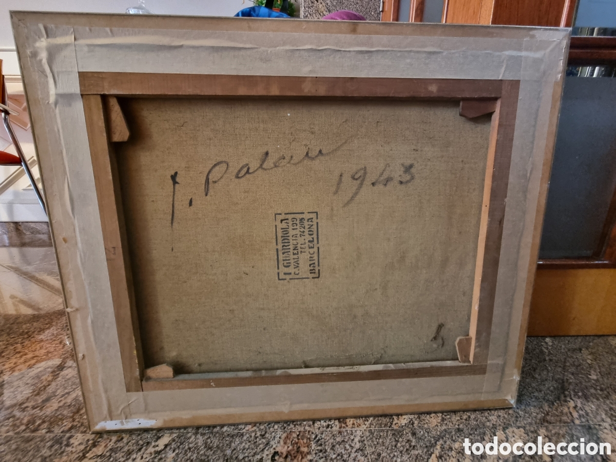 Arte: Bodegon flores antiguo - Foto 5