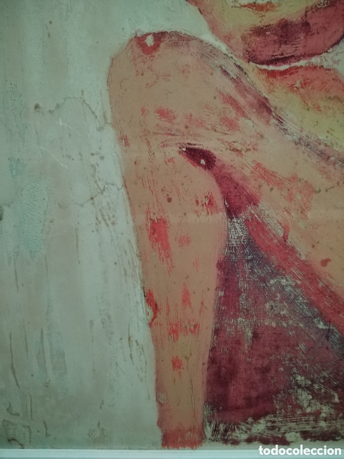 Arte: &Oacute;leo sobre tablex sin firma. - Foto 4