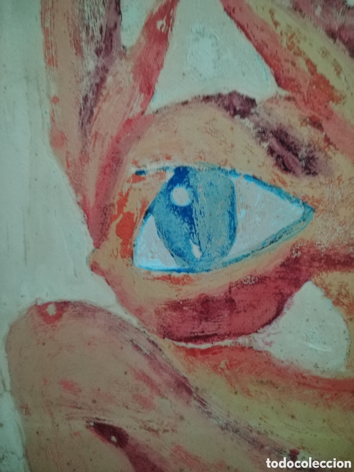 Arte: &Oacute;leo sobre tablex sin firma. - Foto 7