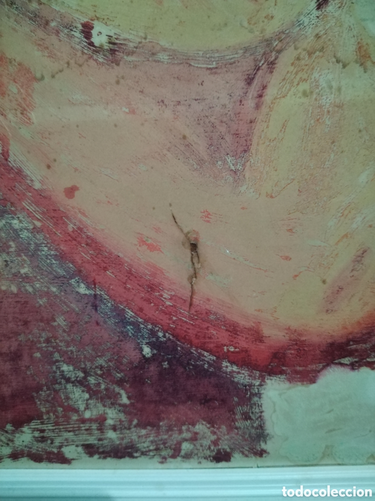 Arte: &Oacute;leo sobre tablex sin firma. - Foto 8