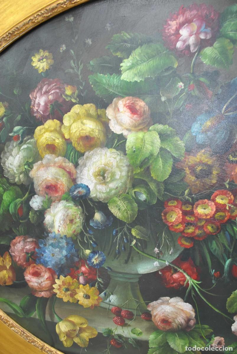 Arte: CUADRO &Oacute;LEO BODEG&Oacute;N FLORAL - Foto 6