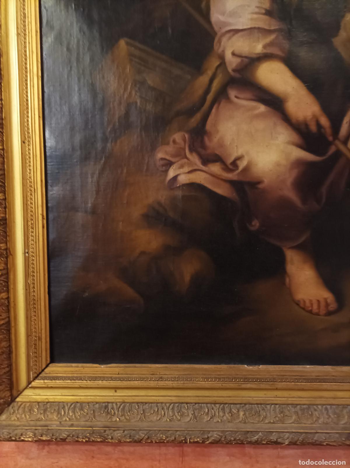 Arte: Oleo sobre lienzo del S . XIX - Foto 3