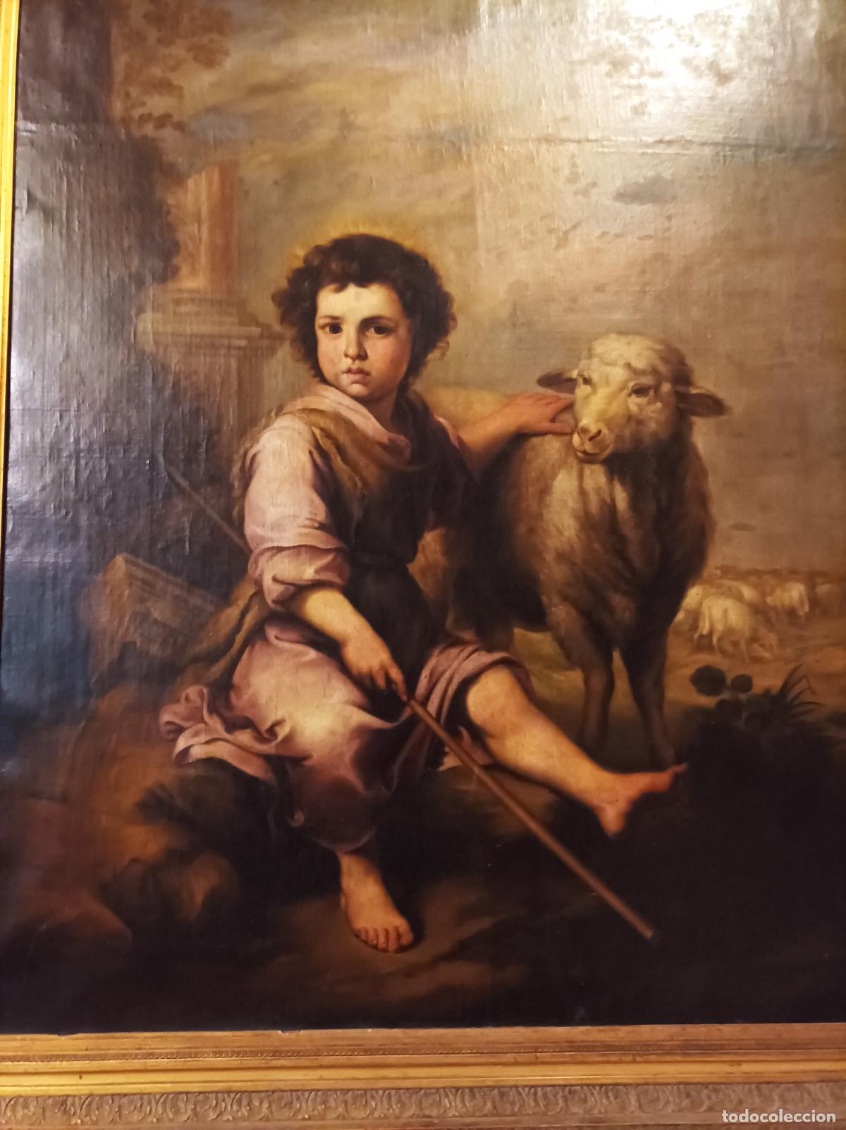 Arte: Oleo sobre lienzo del S . XIX - Foto 5