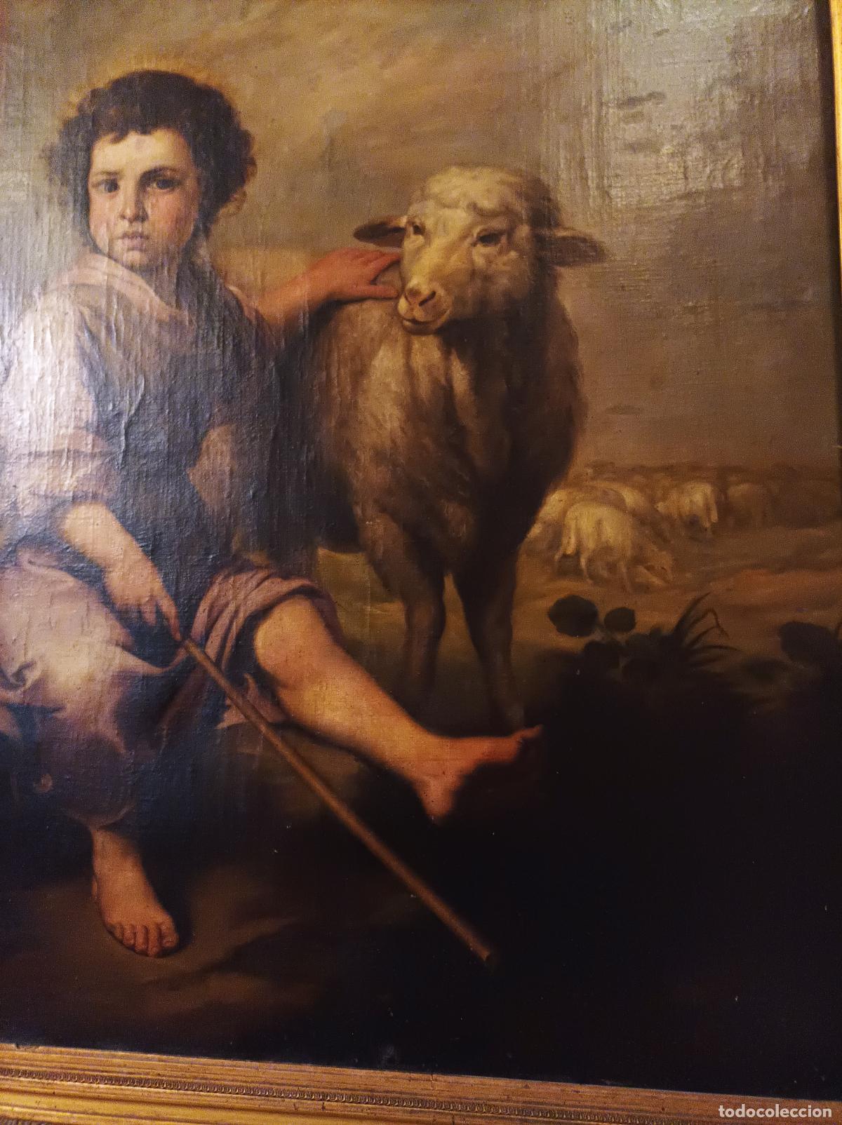 Arte: Oleo sobre lienzo del S . XIX - Foto 6