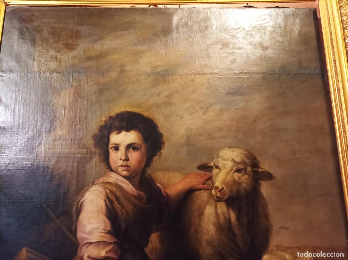 Arte: Oleo sobre lienzo del S . XIX - Foto 15
