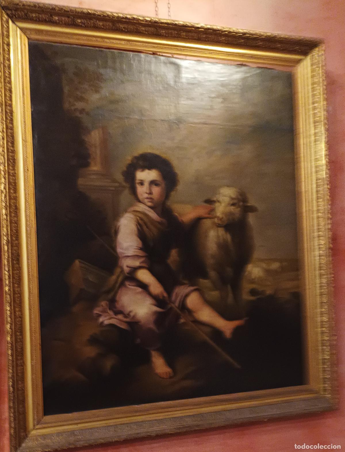 Arte: Oleo sobre lienzo del S . XIX - Foto 17