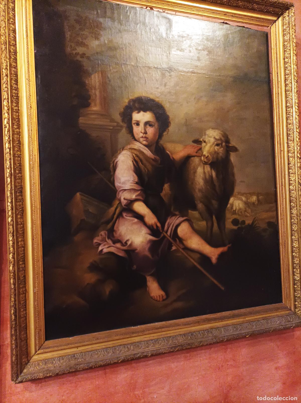 Arte: Oleo sobre lienzo del S . XIX - Foto 18