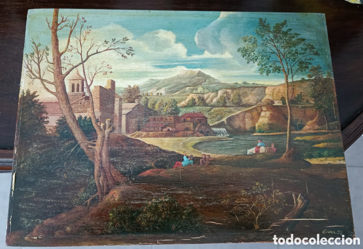 Arte: PINTURA AL OLEO-TABLA - Foto 9