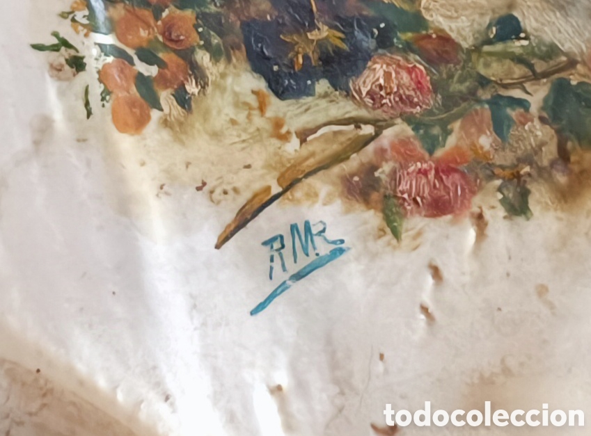Arte: CONCHA NACAR PINTADA SIGLO XIX - Foto 2