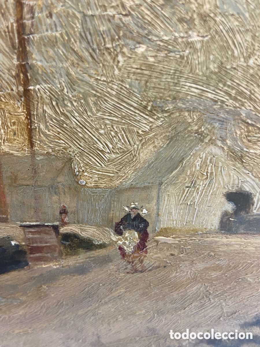 Arte: &Oacute;leo tabla siglo XIX - Foto 4