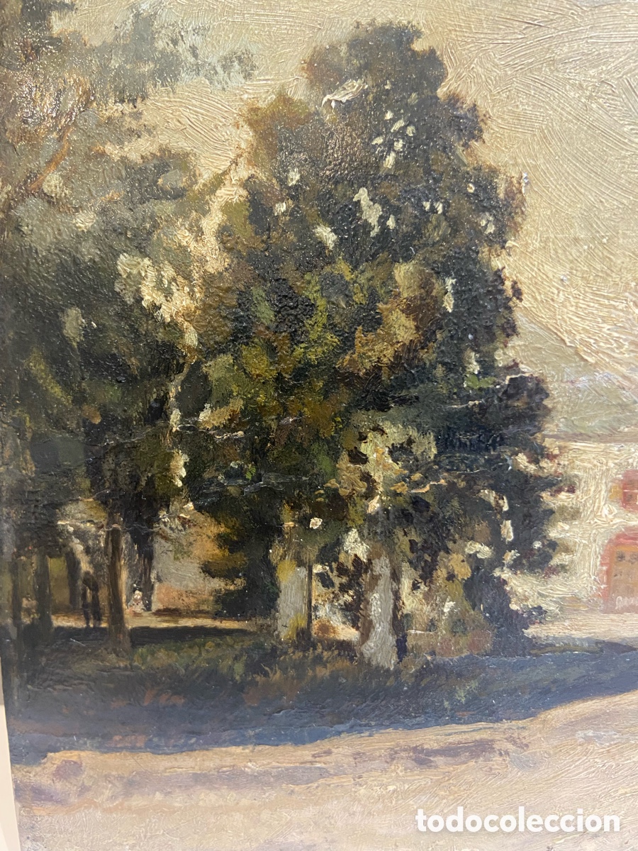 Arte: &Oacute;leo tabla siglo XIX - Foto 5