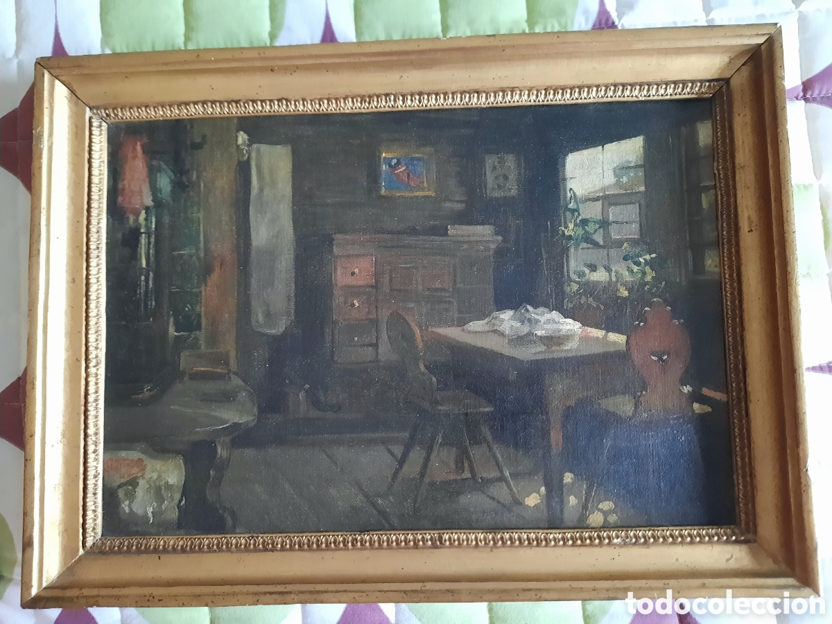 Arte: &Oacute;leo sobre lienzo cl&aacute;sico - Foto 1