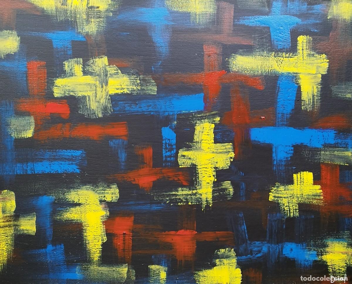 Arte: Duval, &rdquo;Abstracci&oacute;n n⁰19&rdquo;. - Foto 1