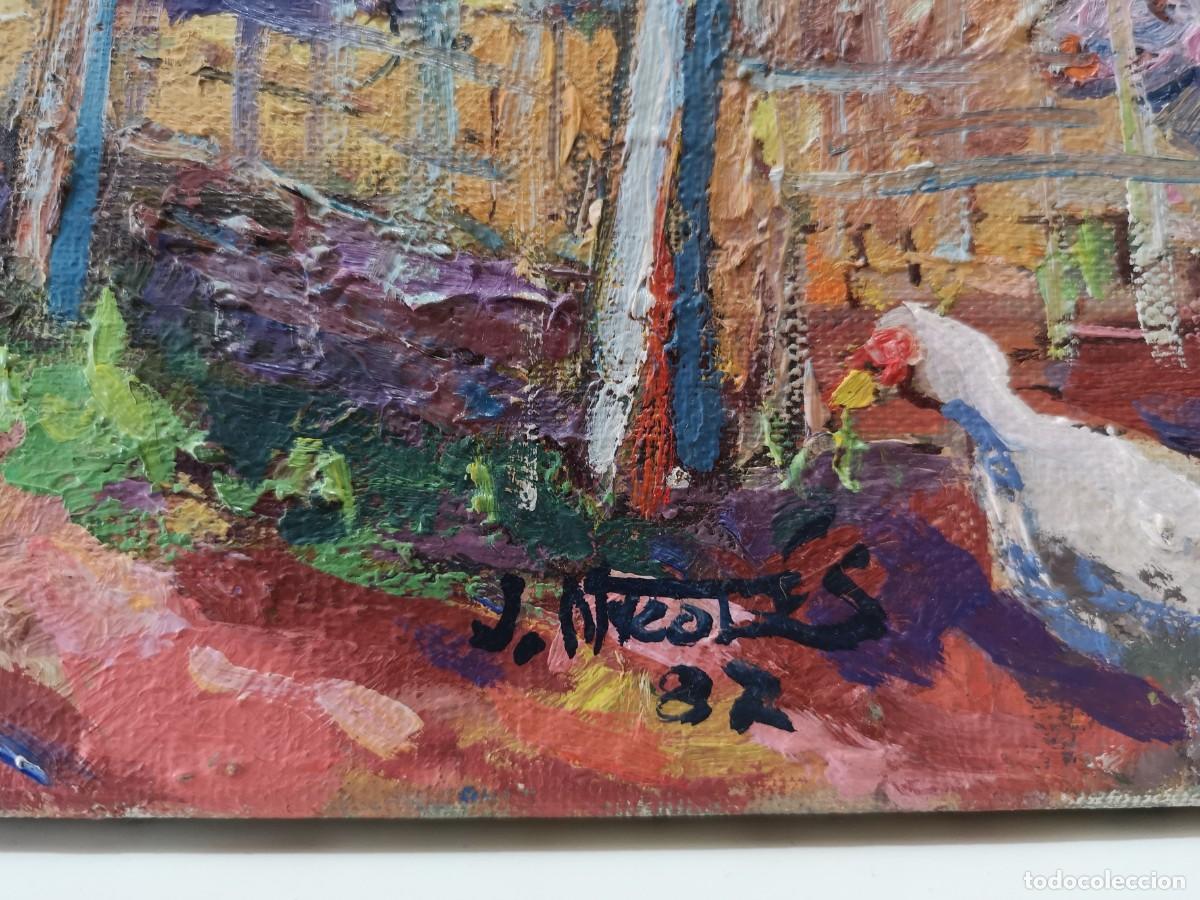 Arte: Josep Nicol&aacute;s, oleo /lienzo, can crosta, parets del Vall&egrave;s . - Foto 9