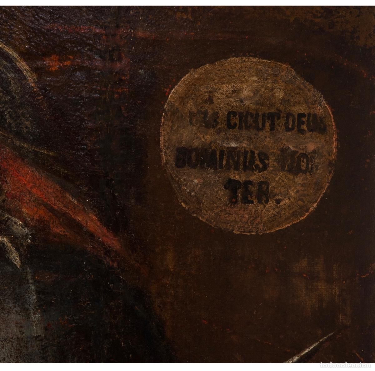 Arte: Cuadro colonial, arcangel , oleo/lienzo - Foto 4