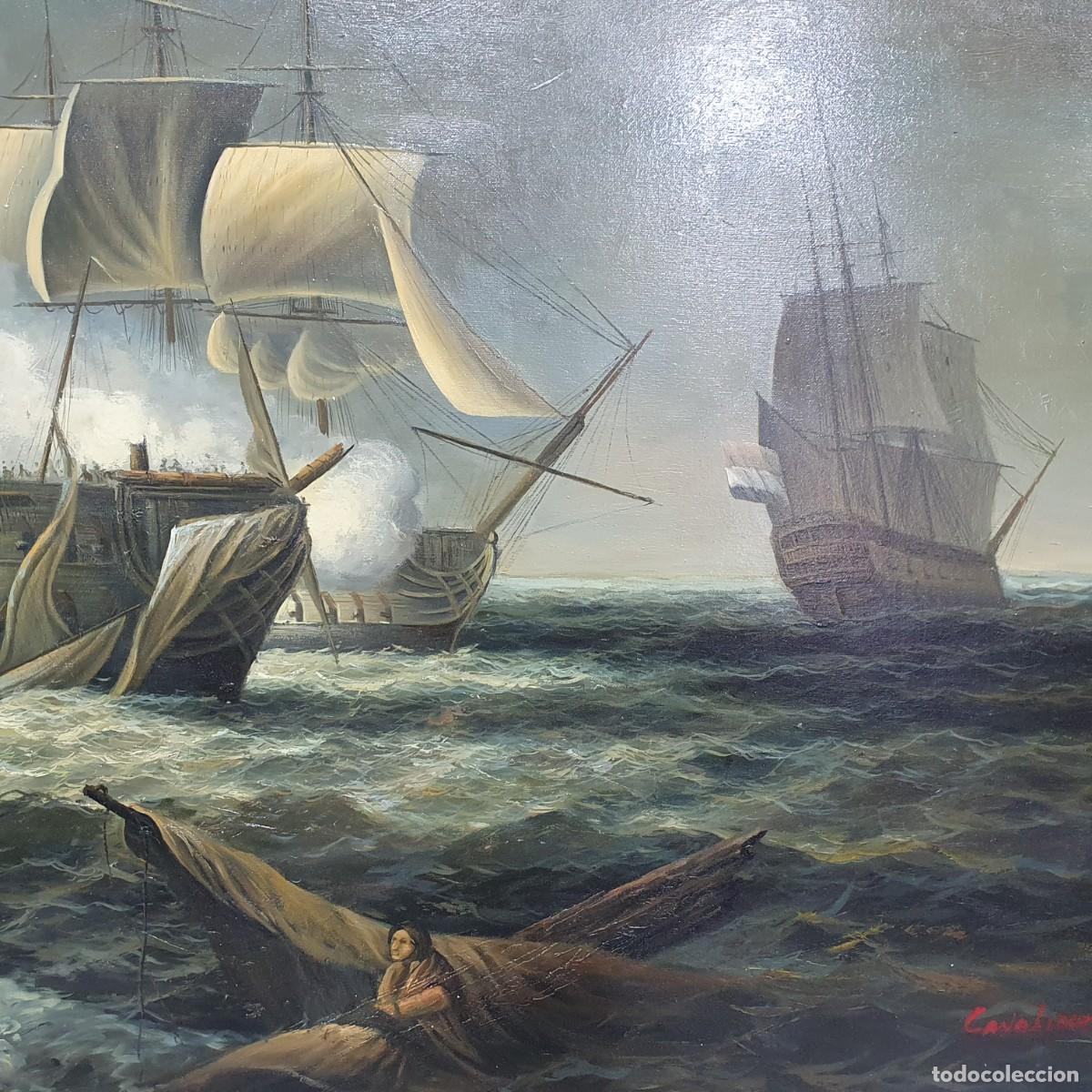Arte: Oleo sobre lienzo firmado - Foto 4