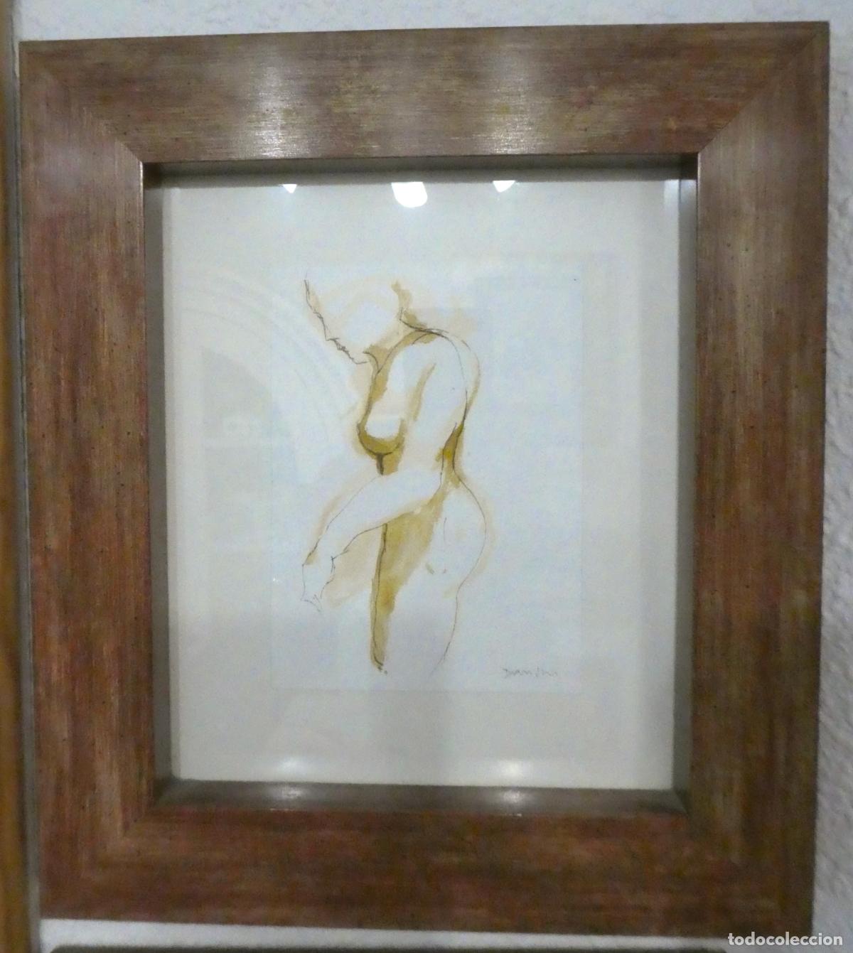 Arte: Oleo de Dami&aacute; Diaz con marco - Foto 1
