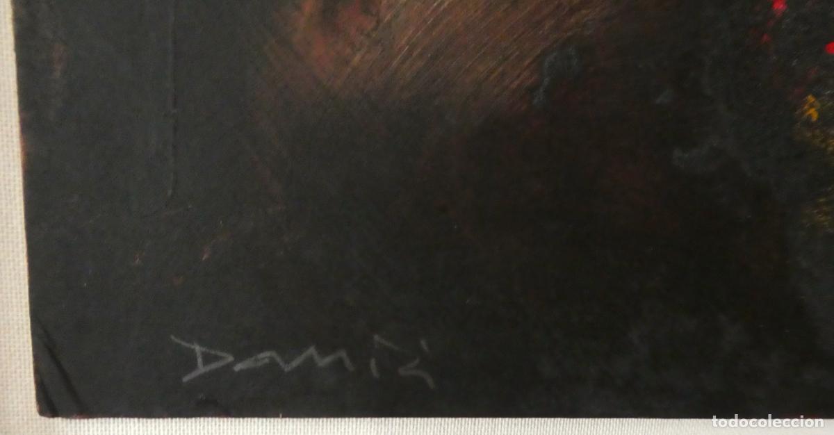 Arte: Oleo de Dami&aacute; Diaz con marco - Foto 4