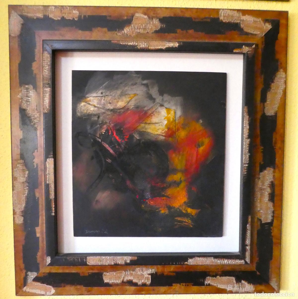 Arte: Oleo de Dami&aacute; Diaz con marco - Foto 1