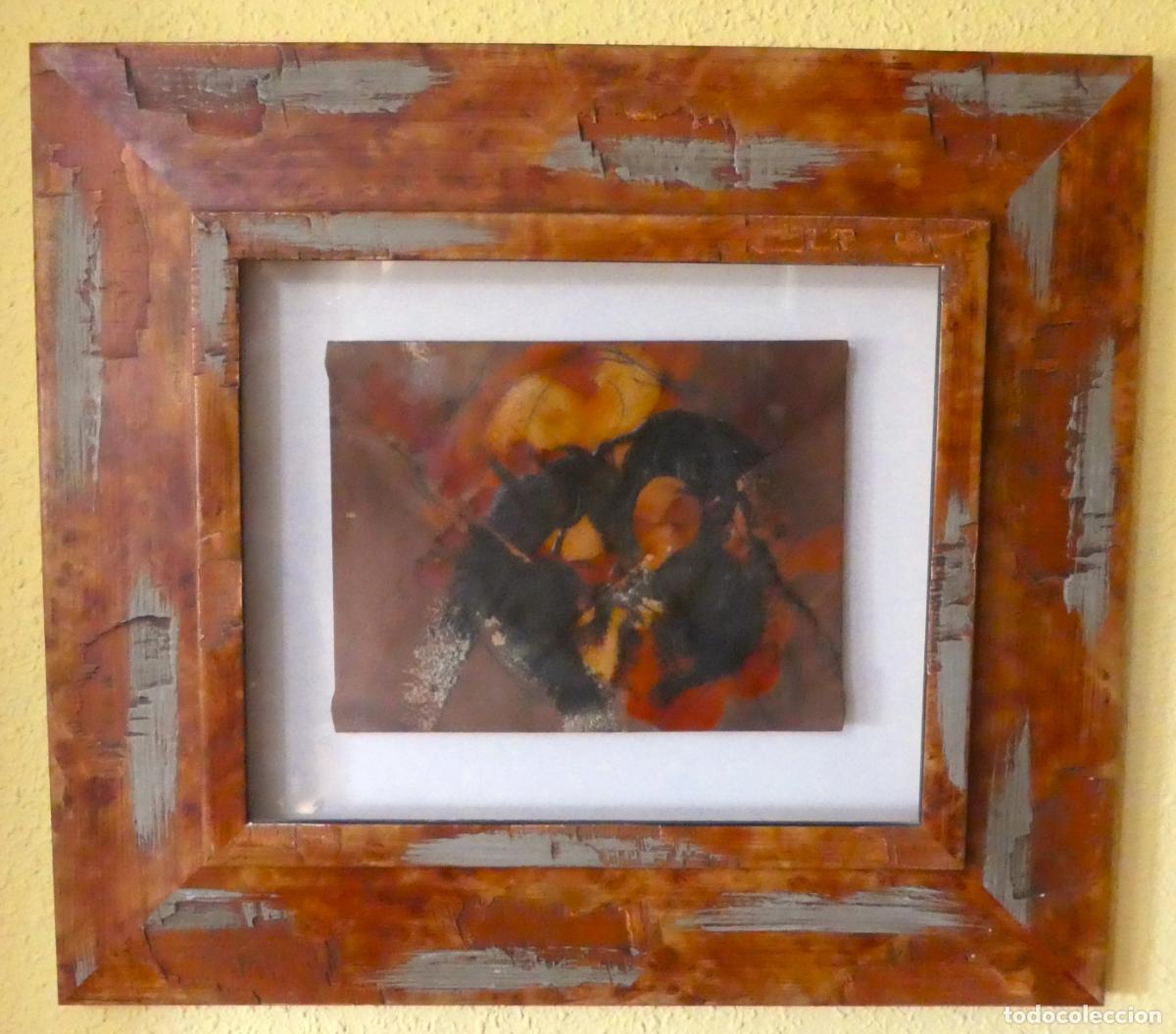 Arte: Oleo de Dami&aacute; Diaz con marco - Foto 1