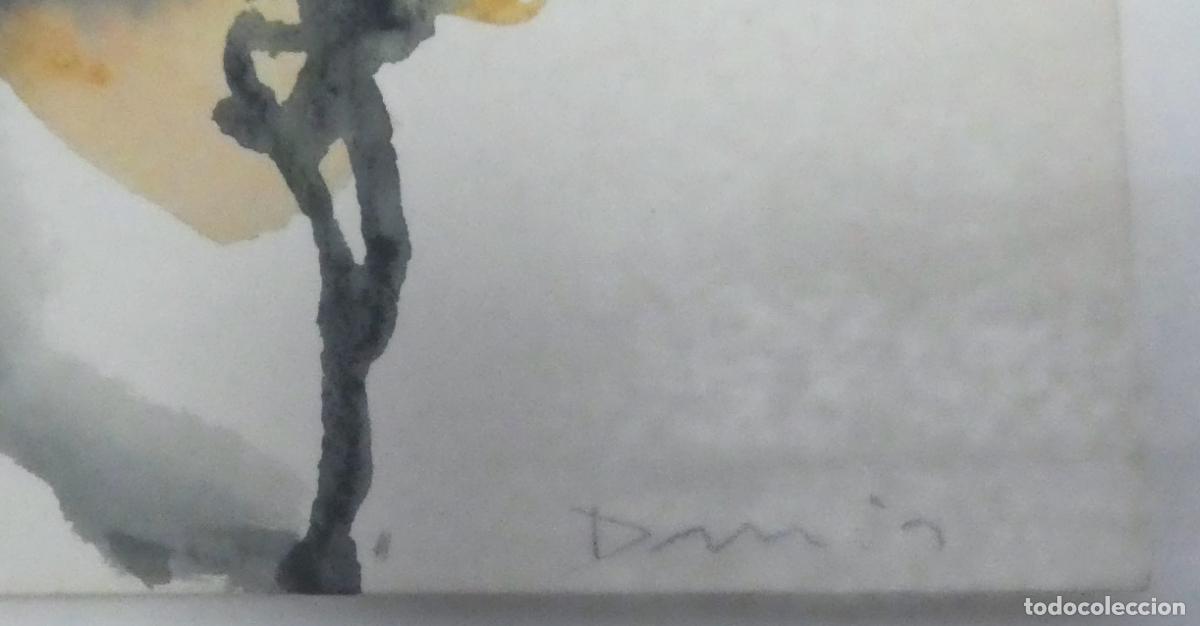 Arte: 3 Oleos de Dami&aacute; Diaz en un marco - Foto 4