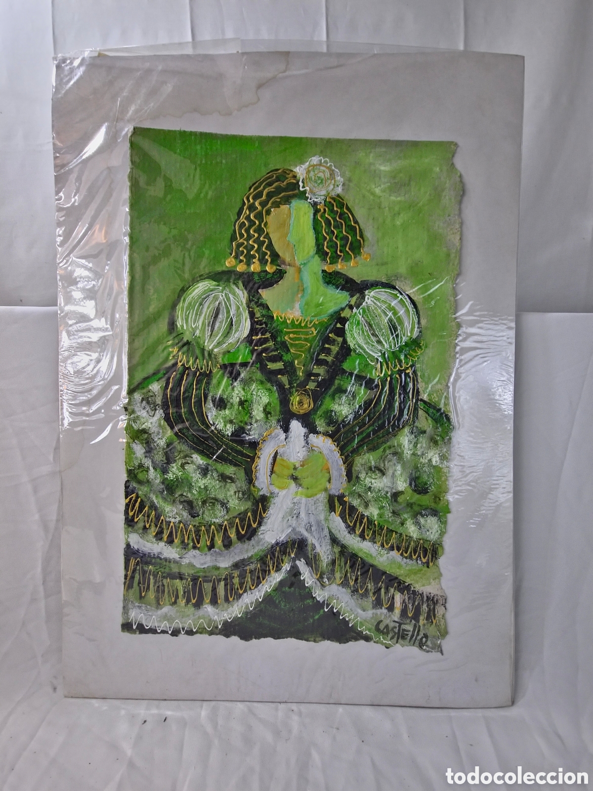 Arte: Menina por Merce Castello - Foto 4