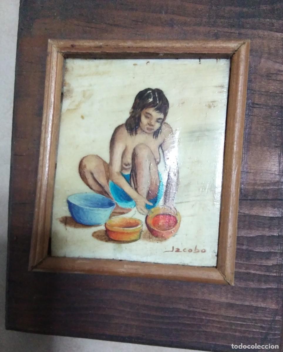 Arte: Pinturas &oacute;leo sobre cuerna - Foto 2