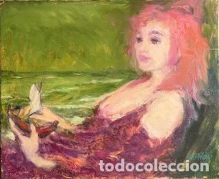 Kunst: La mujer del Marinero. Autor: Mariano Pel&aacute;ez