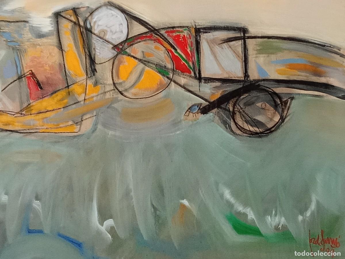 Arte: OLEO JORDI SAMSO 146X97 CM - Foto 8