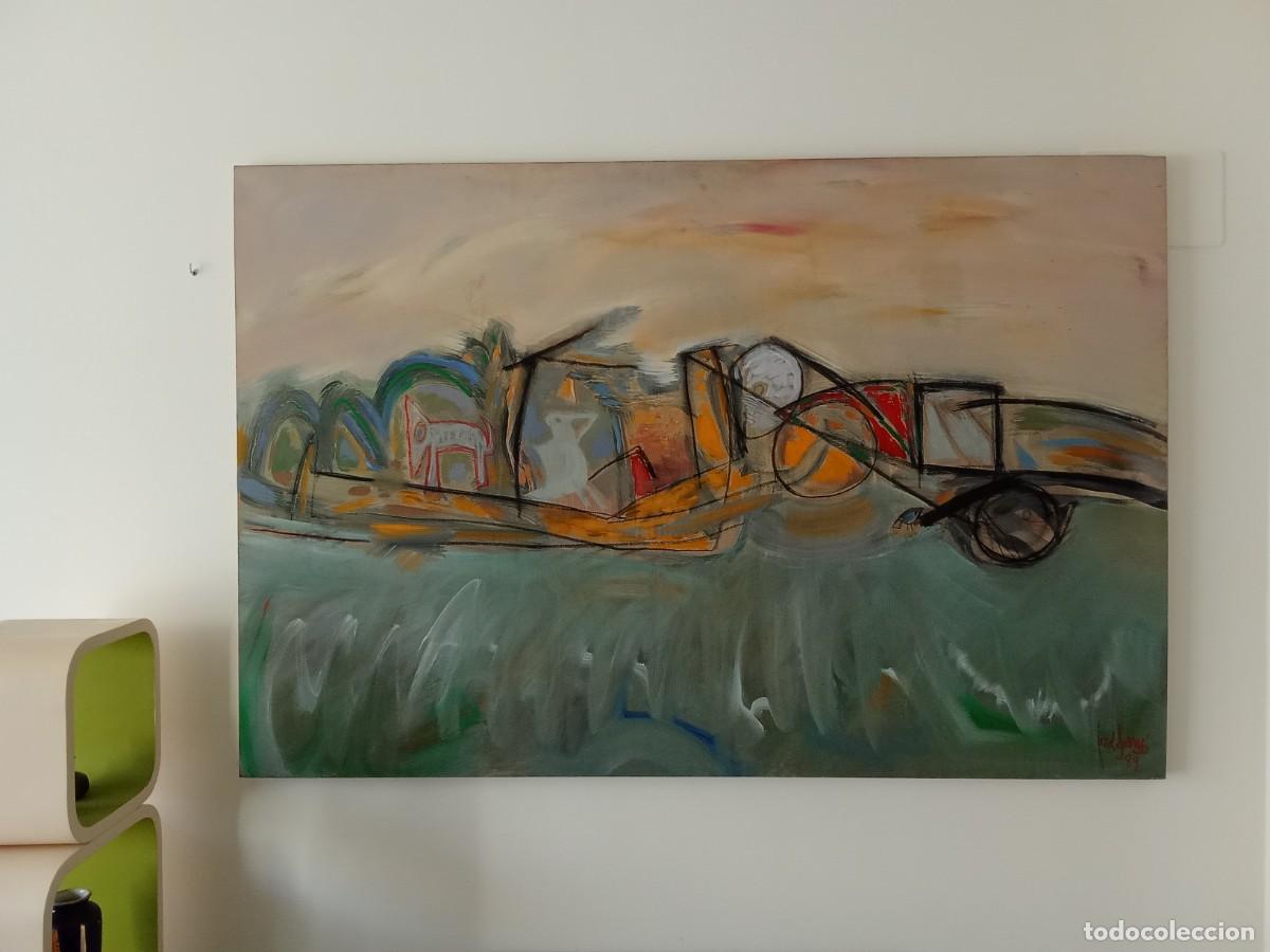 Arte: OLEO JORDI SAMSO 146X97 CM - Foto 14