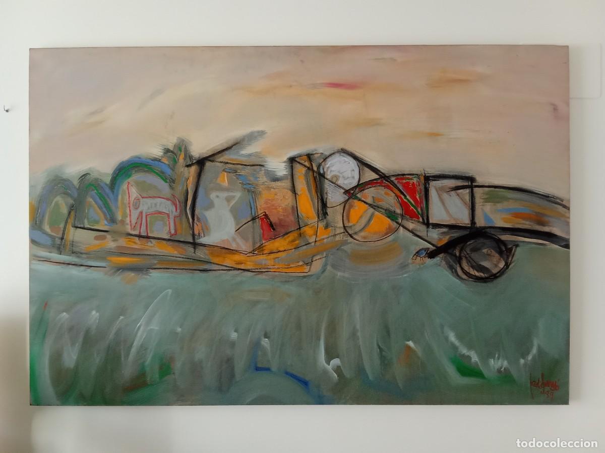 Arte: OLEO JORDI SAMSO 146X97 CM - Foto 15