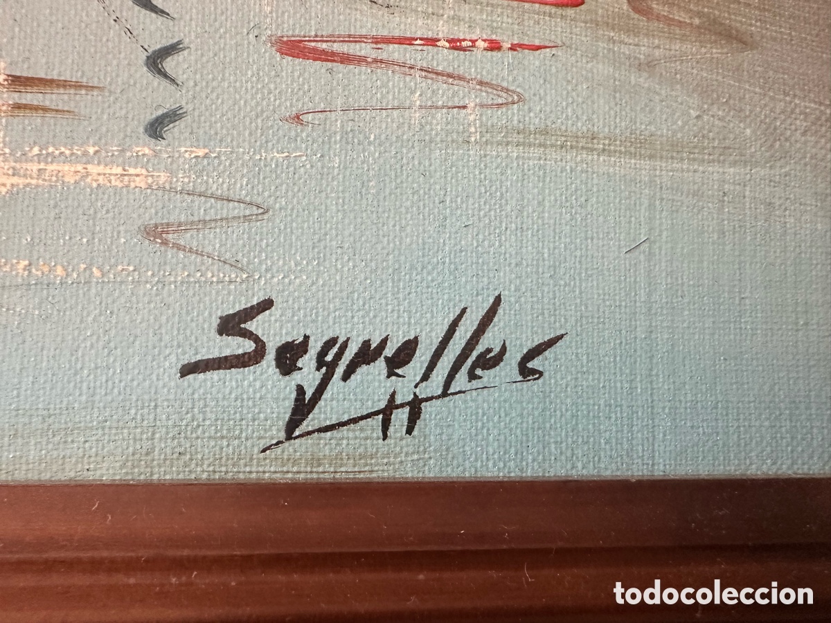 Arte: Acr&iacute;lico del pintor Antonio Segrelles - Foto 2