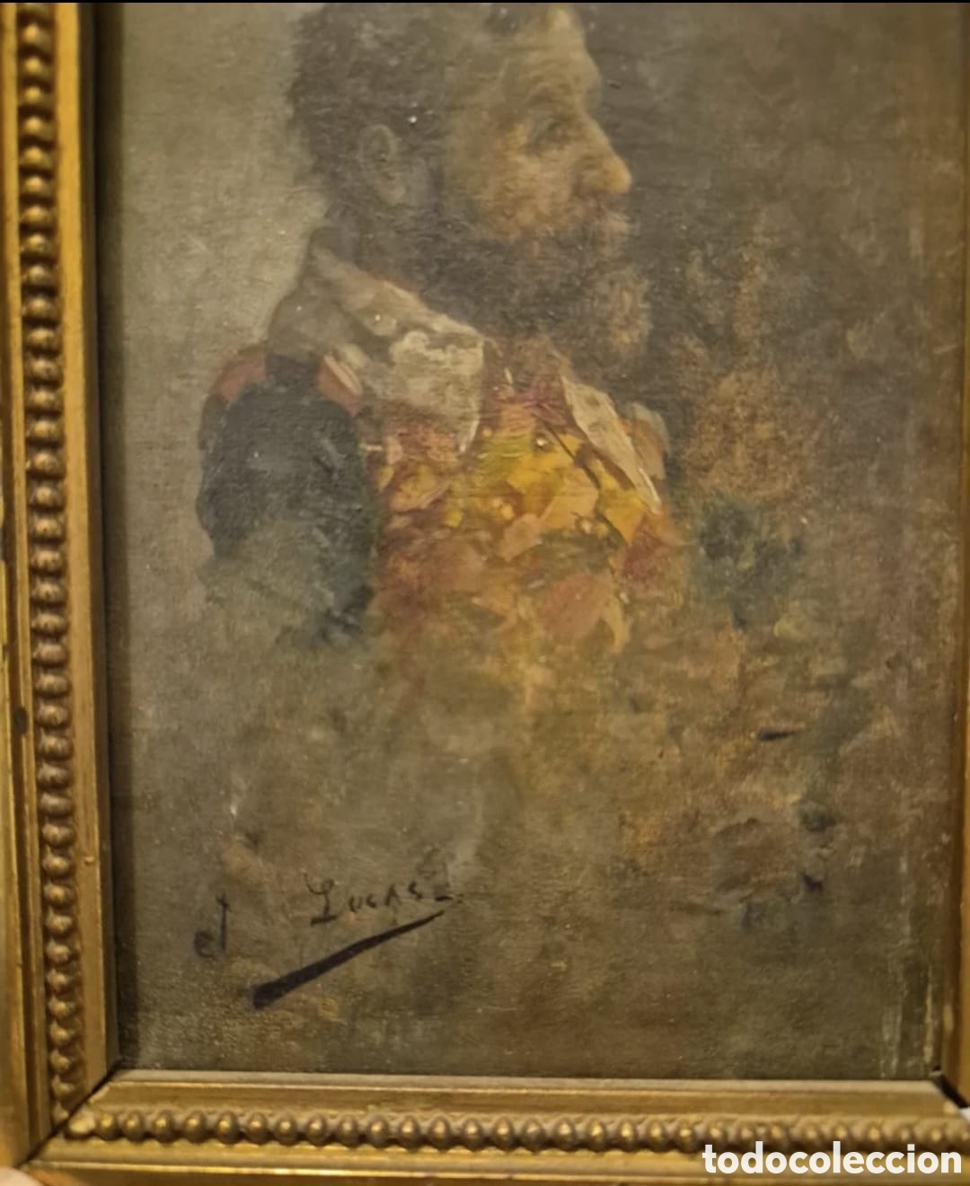 Arte: Cuadro John Lucas S XIX - Foto 2