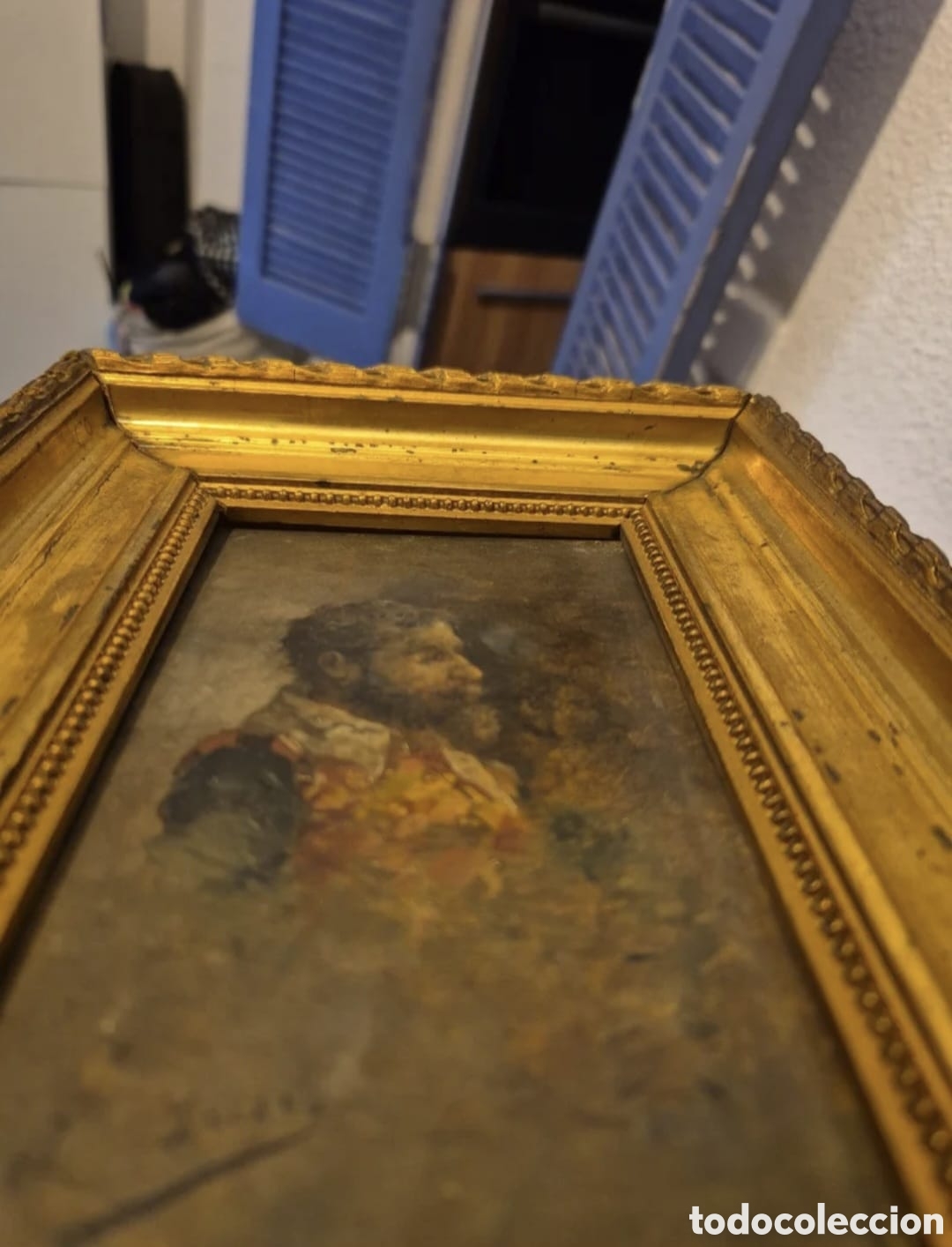Arte: Cuadro John Lucas S XIX - Foto 3