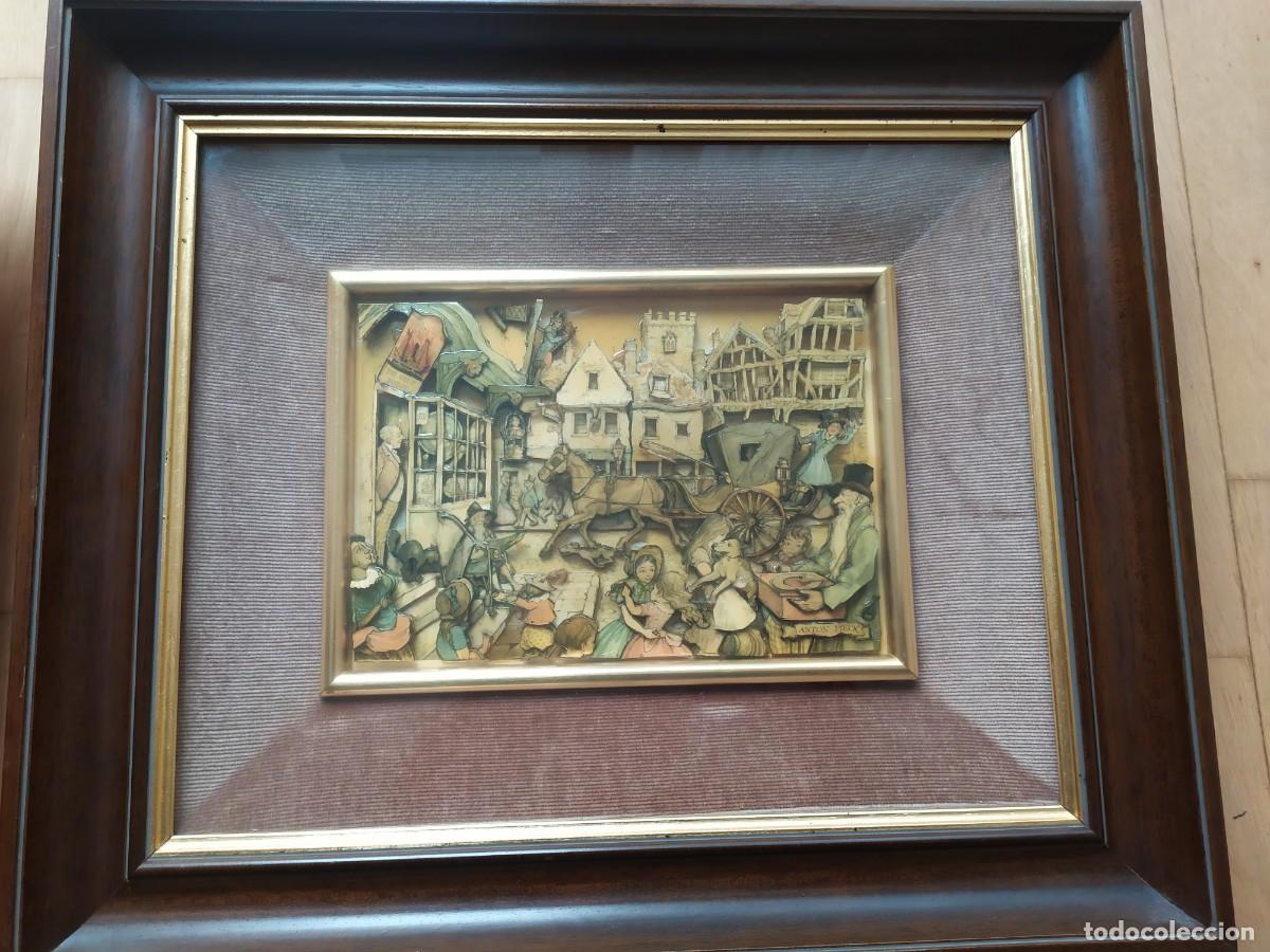 Arte: CUADRO ANTIGUO DE ANTON PIECK. - Foto 1