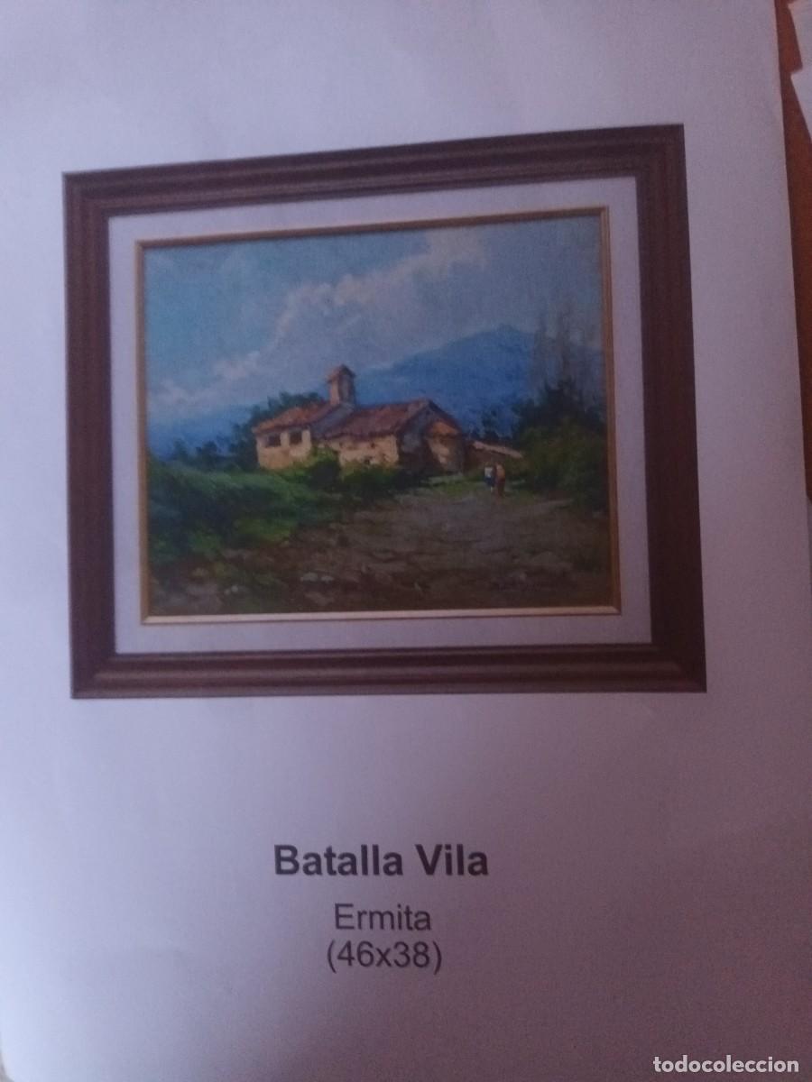 Arte: &Oacute;leo del pintor Batalla Vila - Foto 1