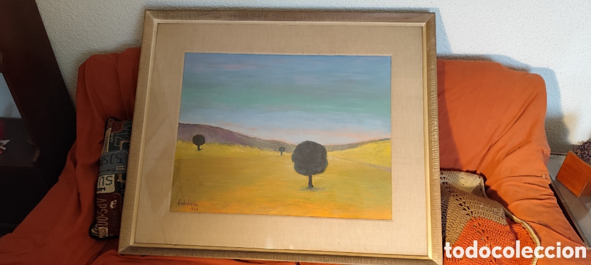 Arte: Oleo sobre tabla Godofredo Gim&eacute;nez - Foto 2
