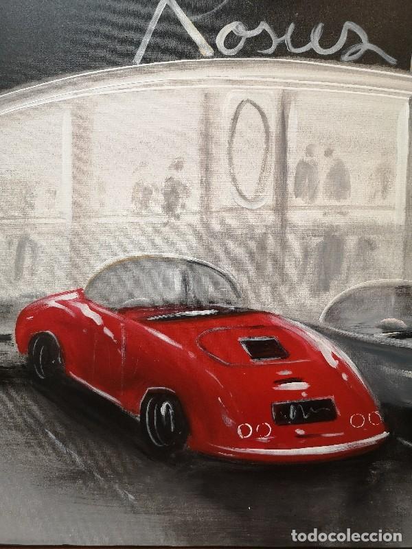 Arte: Cuadro Pintado con Autom&oacute;viles - Foto 2