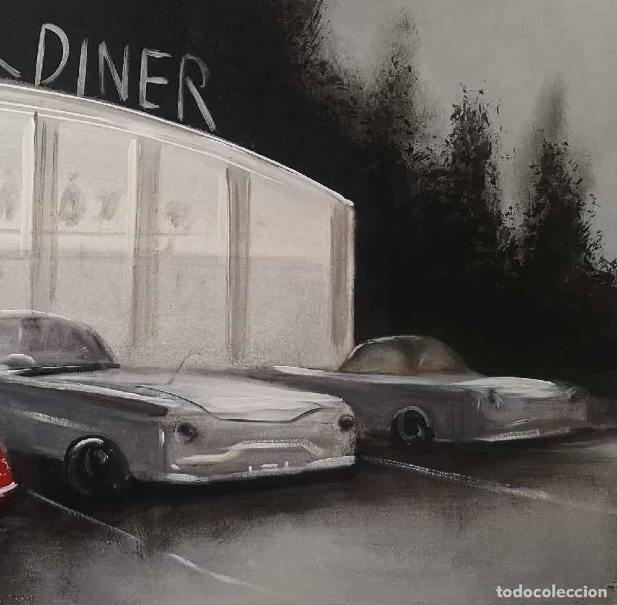 Arte: Cuadro Pintado con Autom&oacute;viles - Foto 4