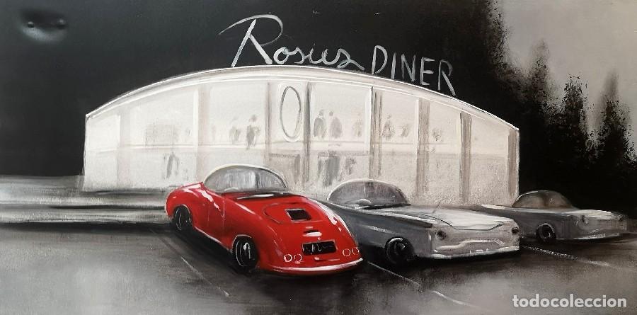 Arte: Cuadro Pintado con Autom&oacute;viles - Foto 6