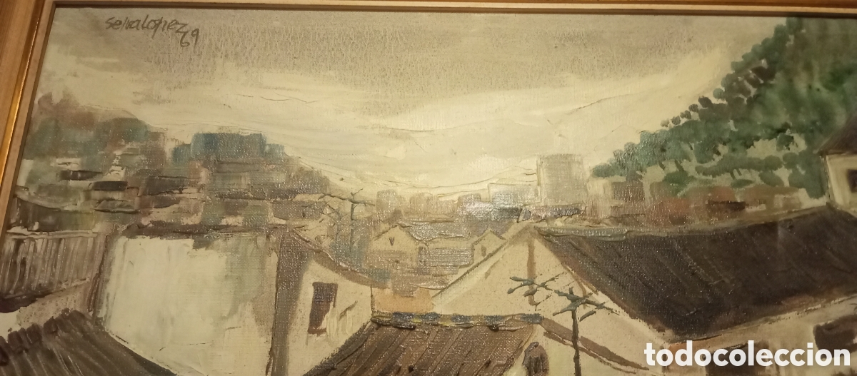 Arte: Cuadro del pintor malague&ntilde;o Selva L&oacute;pez - Foto 3