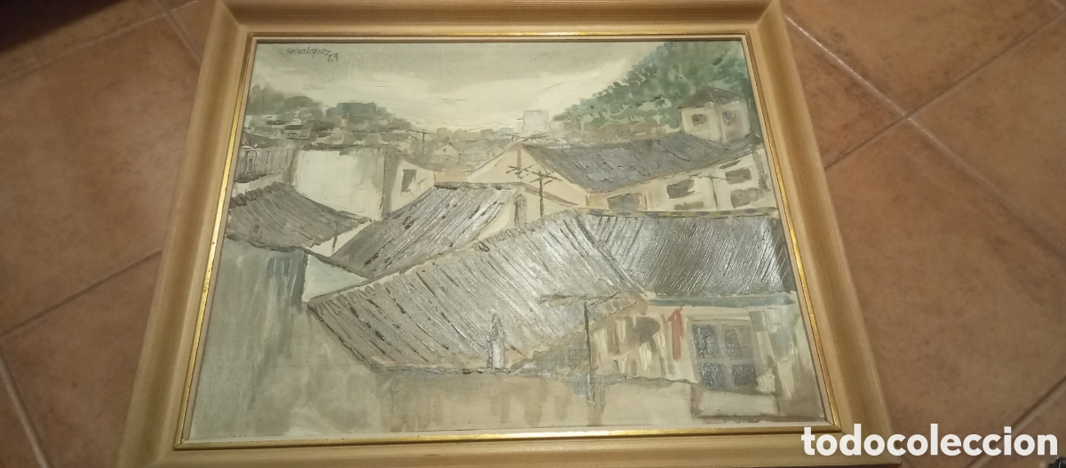 Arte: Cuadro del pintor malague&ntilde;o Selva L&oacute;pez - Foto 1