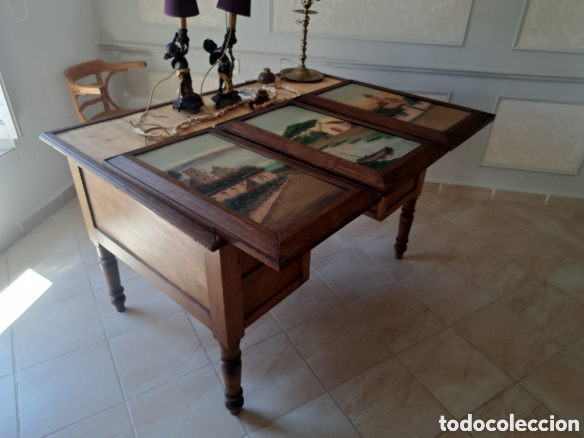 Arte: Tres pinturas con marco - Foto 3