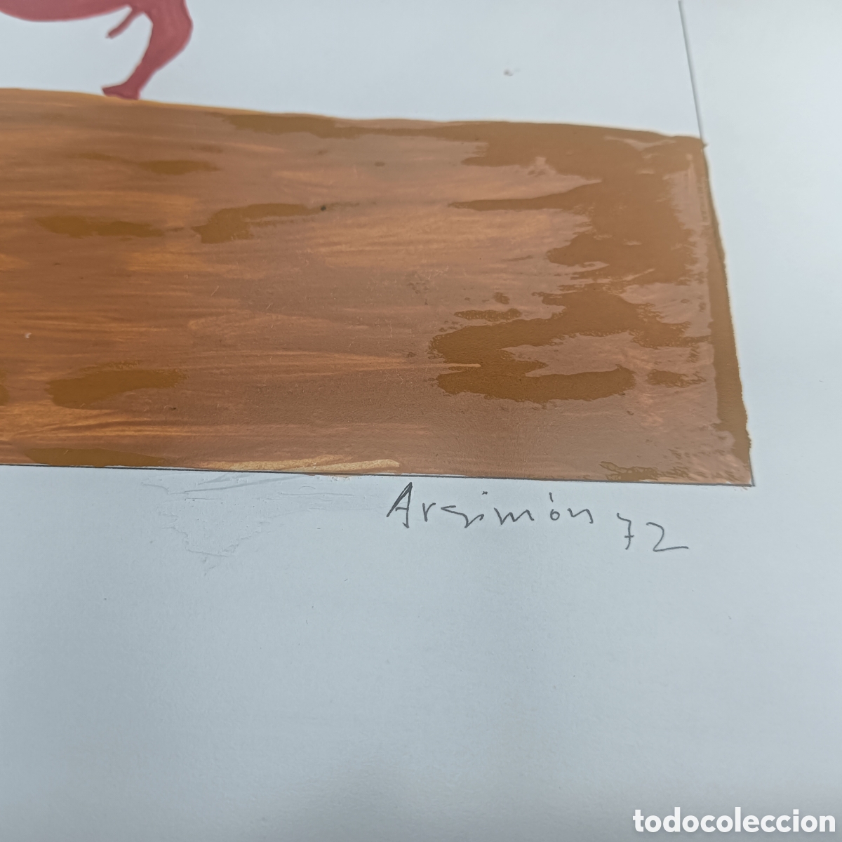Arte: &Oacute;leo sobre papel Daniel Argimon - Foto 3